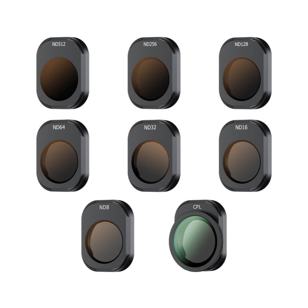 JJC JJC Filterpakke ND8 ND16 ND64 ND128 ND256 ND512 CPL for DJI Mini 4 Pro