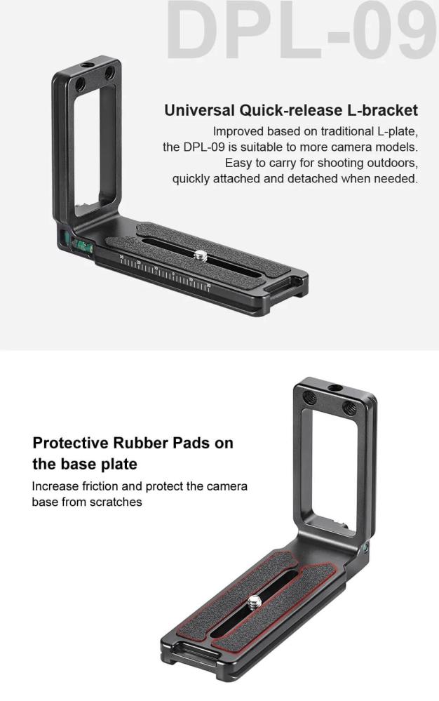  Sunwayfoto L-Bracket universal modell Arca för systemkameror - Kartong saknas från Kamda – snabb leverans och trygg e-handel
