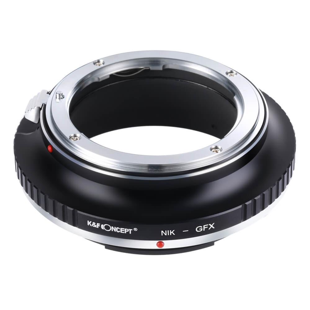 K&F Concept K&F Concept Objektivadapter for Nikon F objektiv for Fujifilm GFX kamerahus