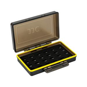 Kiwifotos JJC hårt Minnekortetui for USB Flash Drive 20x Type-A & 4x Type-C