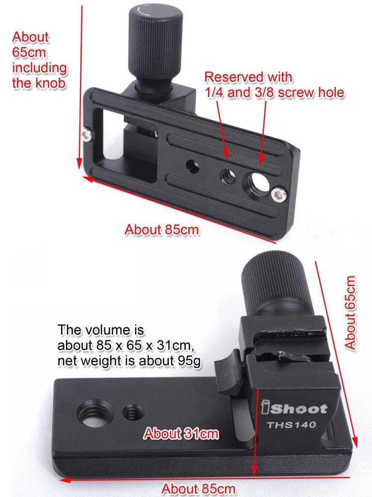 iShoot iShoot stativfeste for Sony FE 70-200 / 2.8GM OSS, FE 100-400/4.5-5.6GM