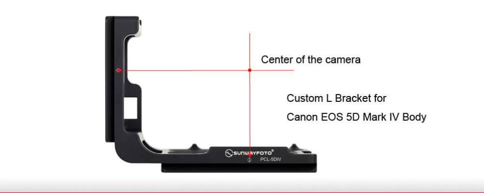 Sunwayfoto Sunwayfoto l-bracket for Canon EOS 5d mark iv
