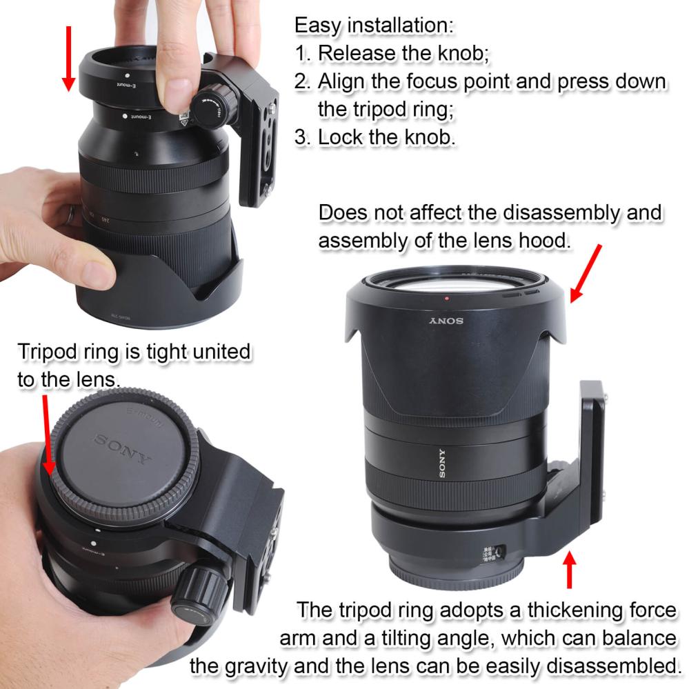 iShoot iShoot stativfeste for Sony FE 24-240mm F3.5-6.3 OSS