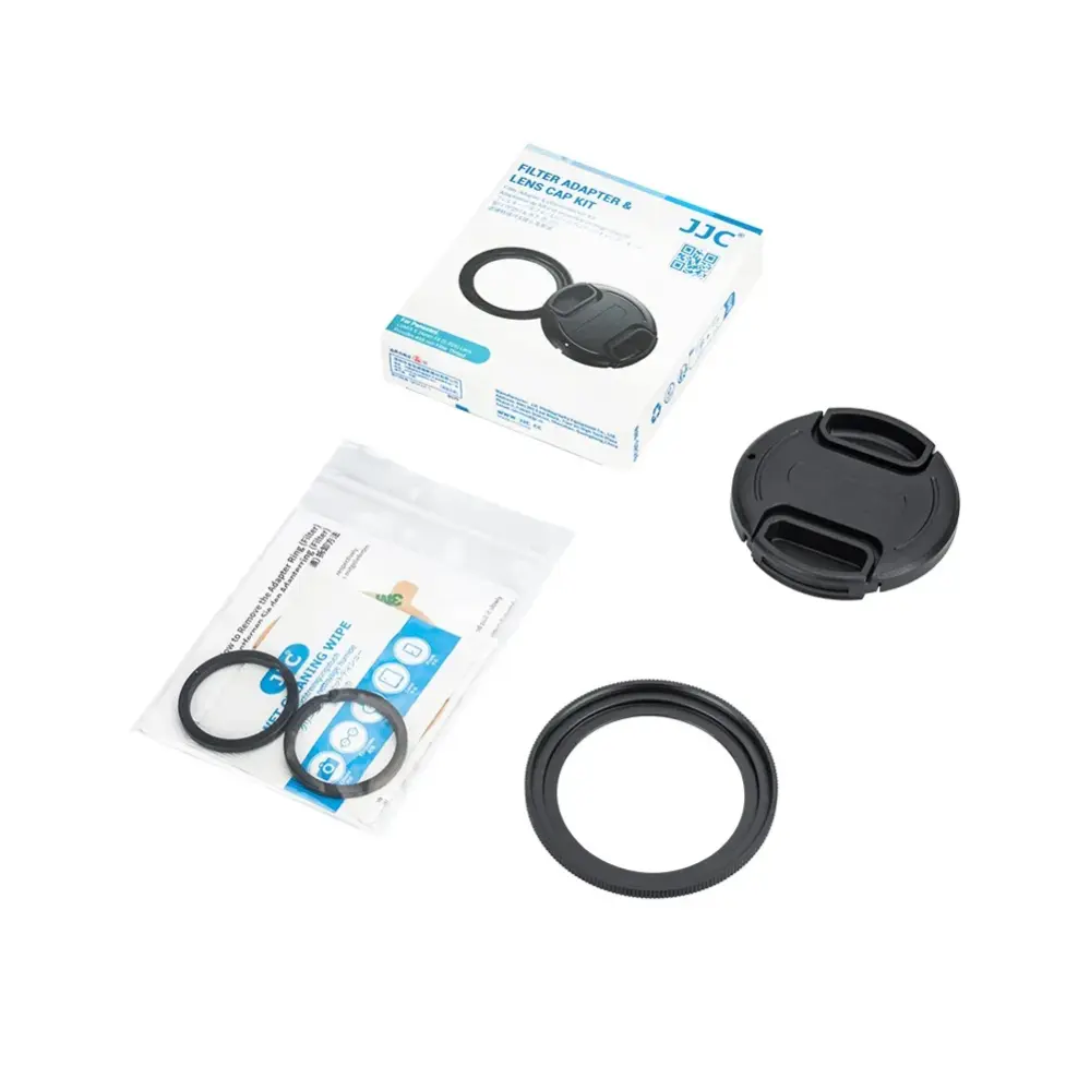 JJC JJC 2 i 1 Filteradapter 58mm & objektivdeksel for Panasonic Lumix S 26mm f/8