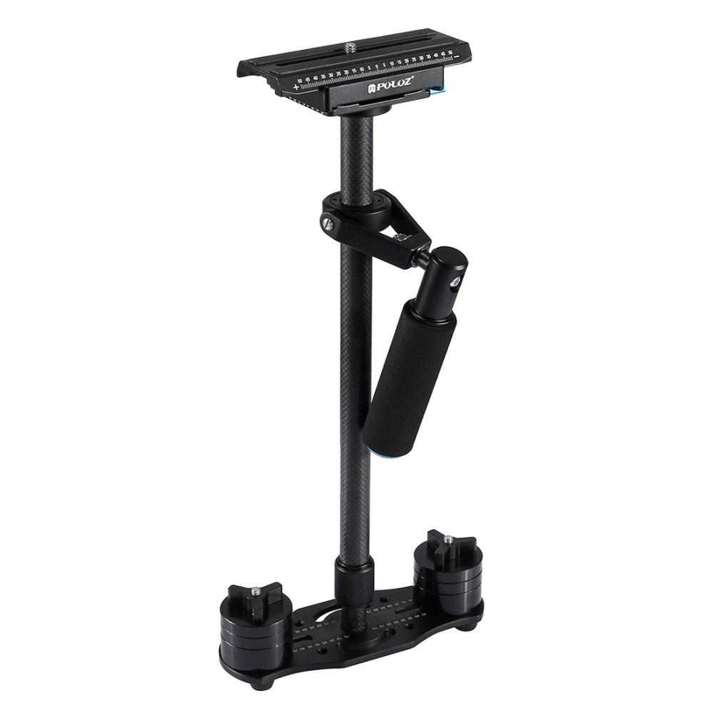 Puluz Puluz håndholdt karbonfiberstabilisator for DSLR / DV-kameraer (38