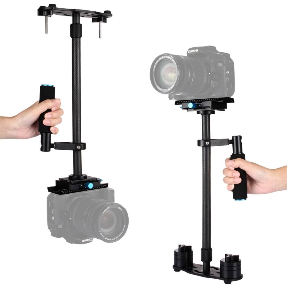Puluz Puluz håndholdt karbonfiberstabilisator for DSLR / DV-kameraer (38