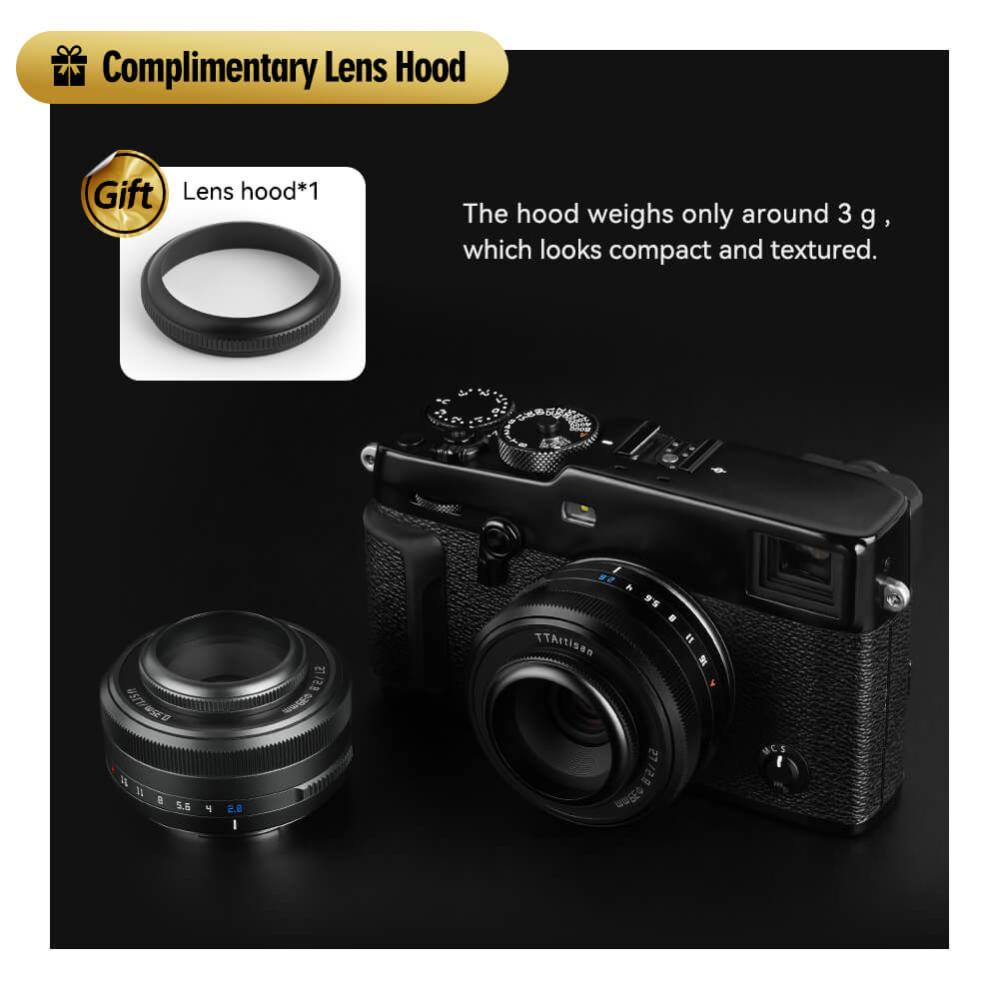 TTArtisan TTArtisan AF 27mm f/2.8 objektiv for Fujifilm X APS-C