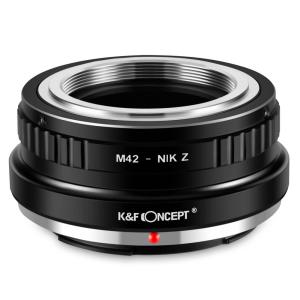K&F Concept K&F Concept Objektivadapter till M42 objektiv for Nikon Z kamerahus