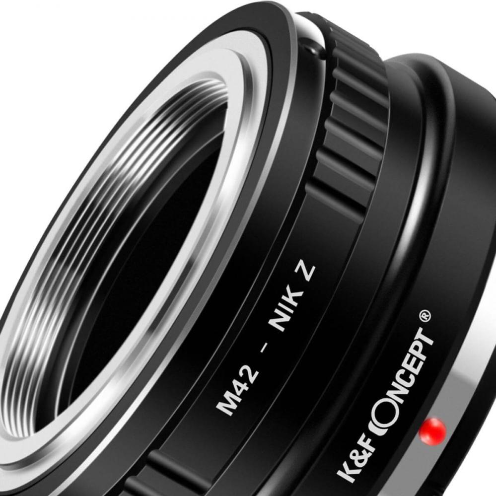 K&F Concept K&F Concept Objektivadapter till M42 objektiv for Nikon Z kamerahus