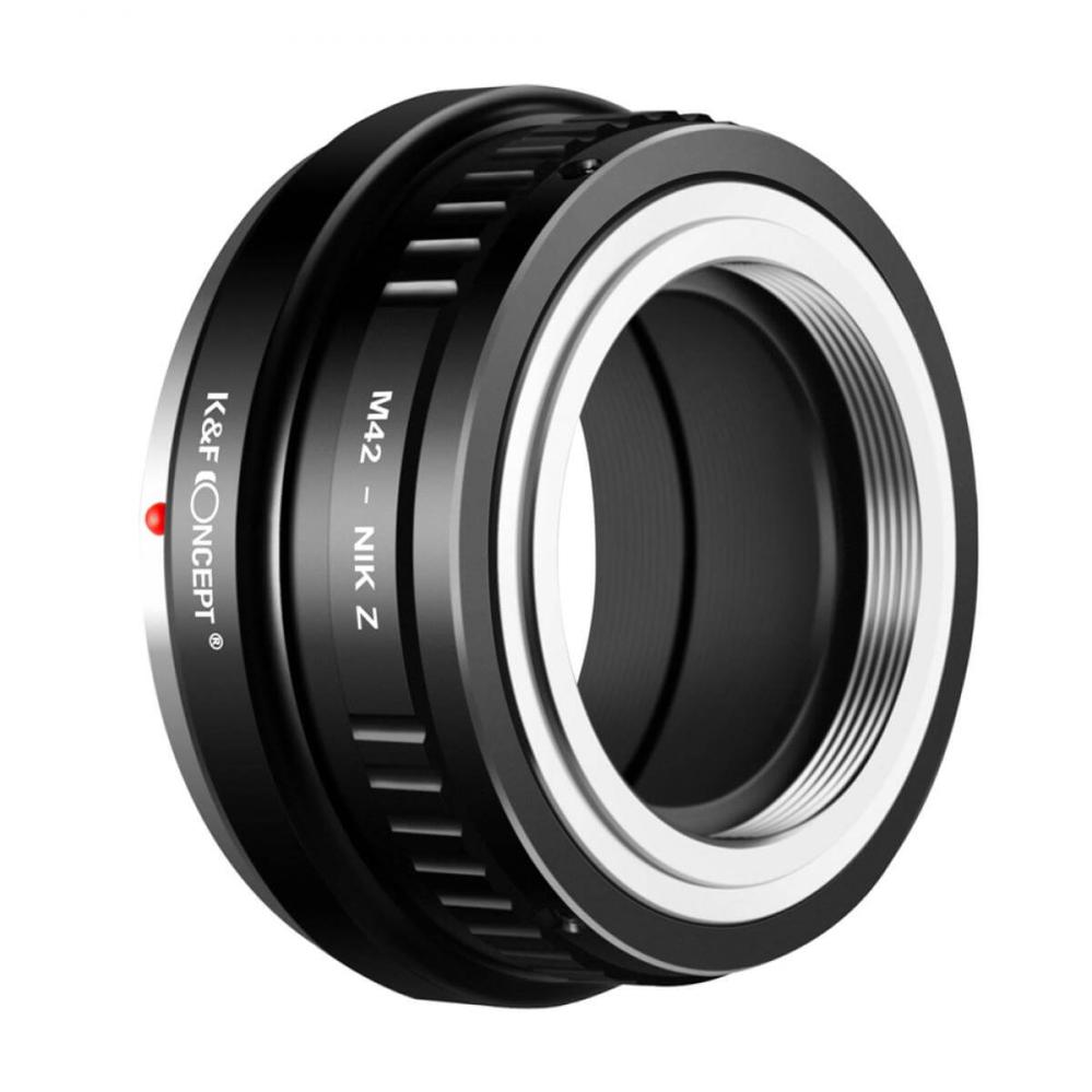 K&F Concept K&F Concept Objektivadapter till M42 objektiv for Nikon Z kamerahus