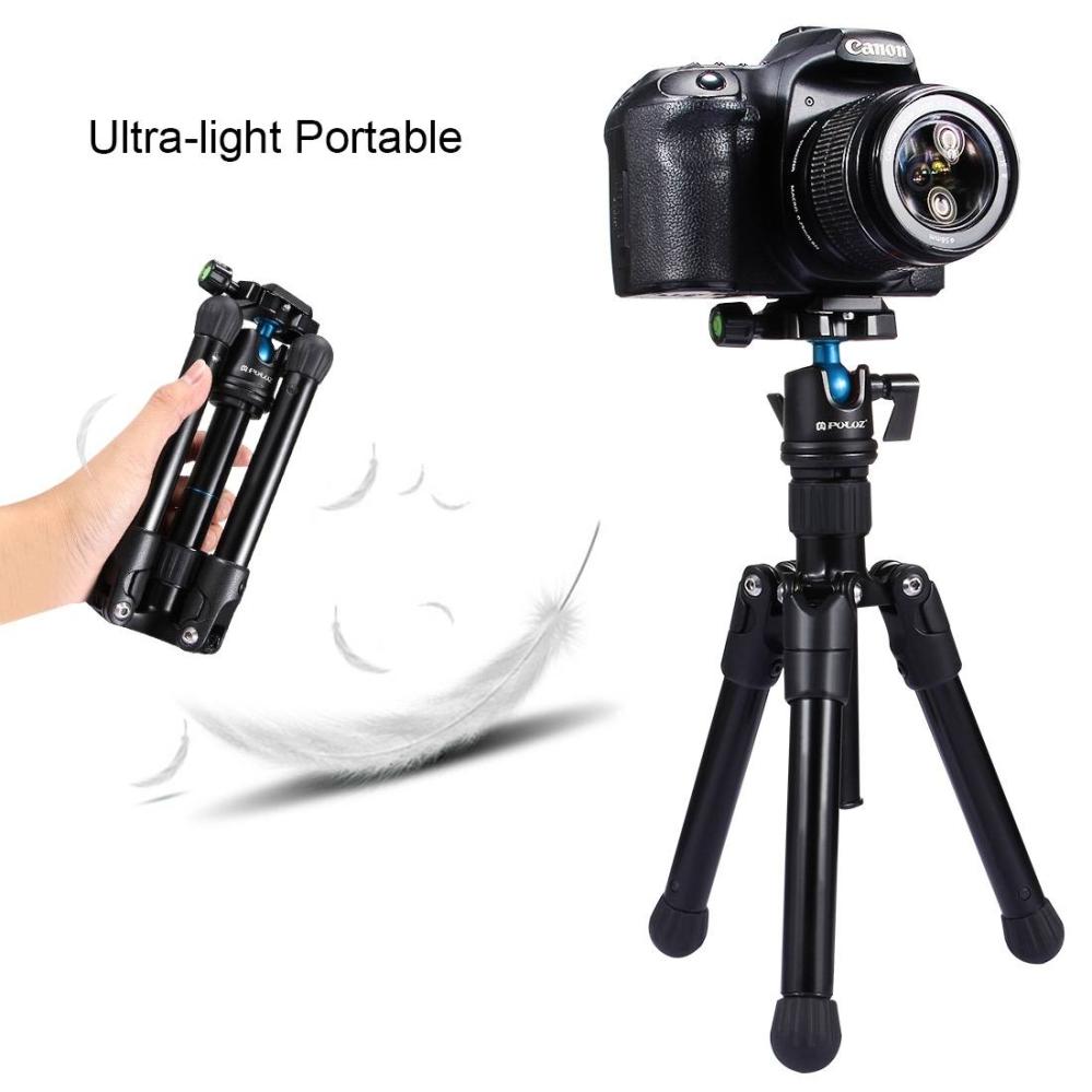 Puluz Puluz Ministativ med kulehode justerbar höjd 24.5-57cm
