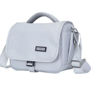 Caden Caden trendy grå Axelveske for kameraet 24x19x14cm