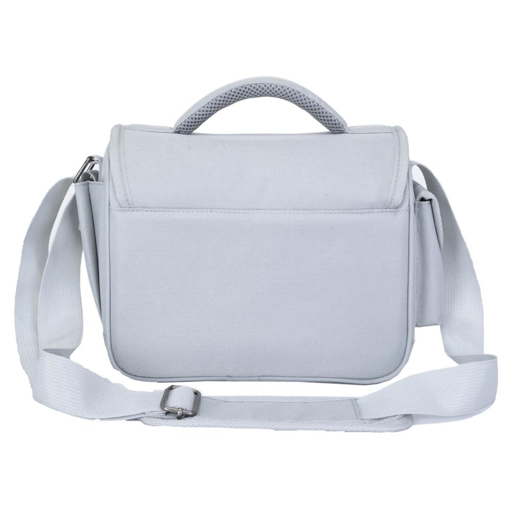 Caden Caden trendy grå Axelveske for kameraet 24x19x14cm