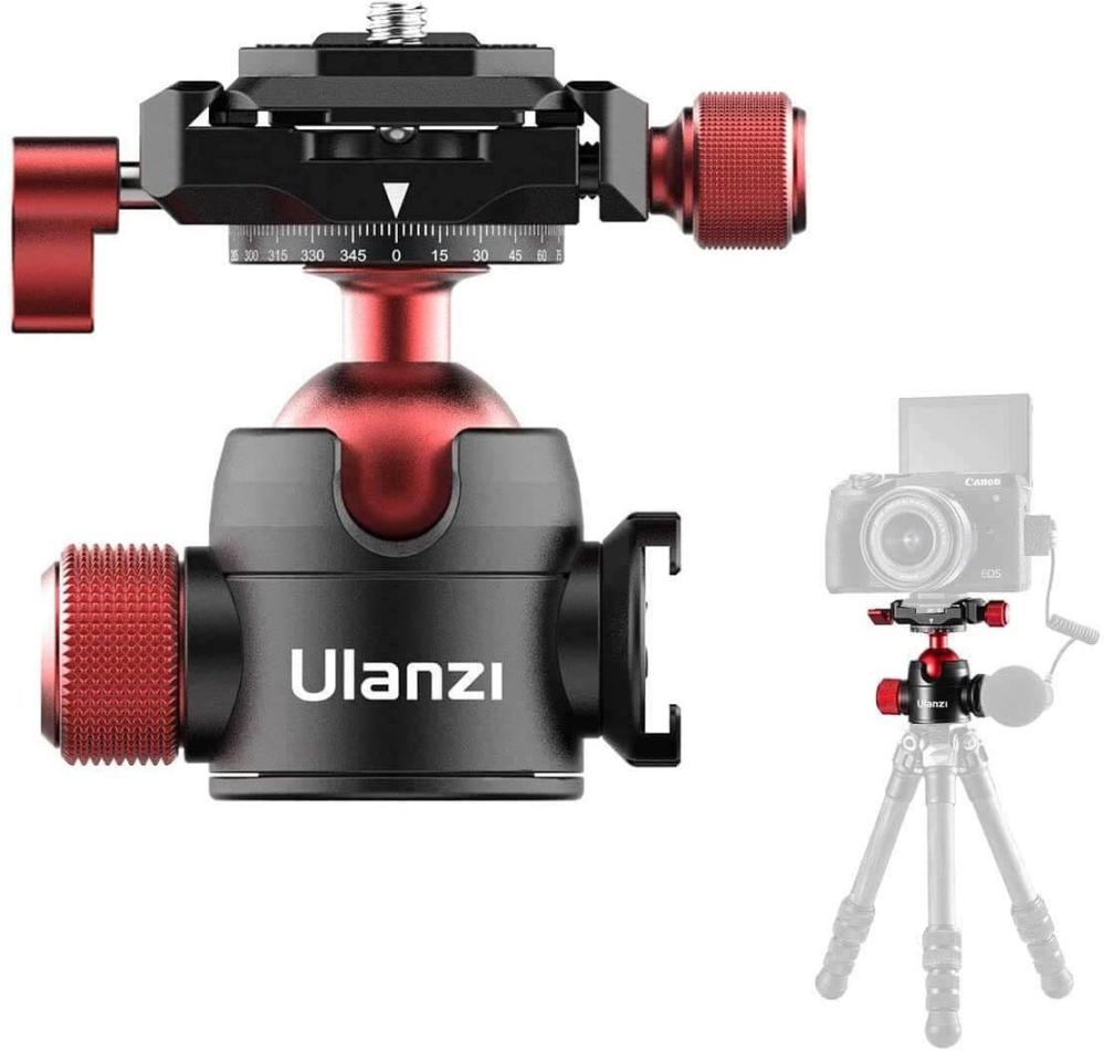 Ulanzi Ulanzi kulehode med panoramaindeksering och blixtsko-feste