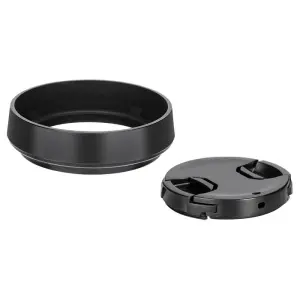 JJC JJC Solblender & deksel for Leica Q-Serien Q3 Q2 Q1 Svart