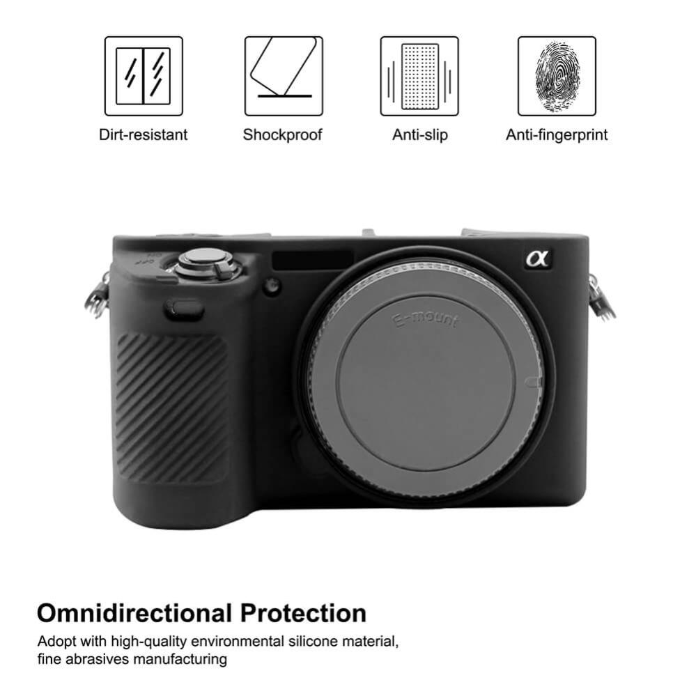 Puluz Puluz Siliconeetui for Sony A6500 ILCE-6500