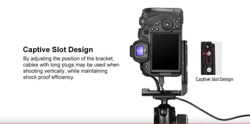 Sunwayfoto Sunwayfoto l-bracket for Canon EOS R6 mark II
