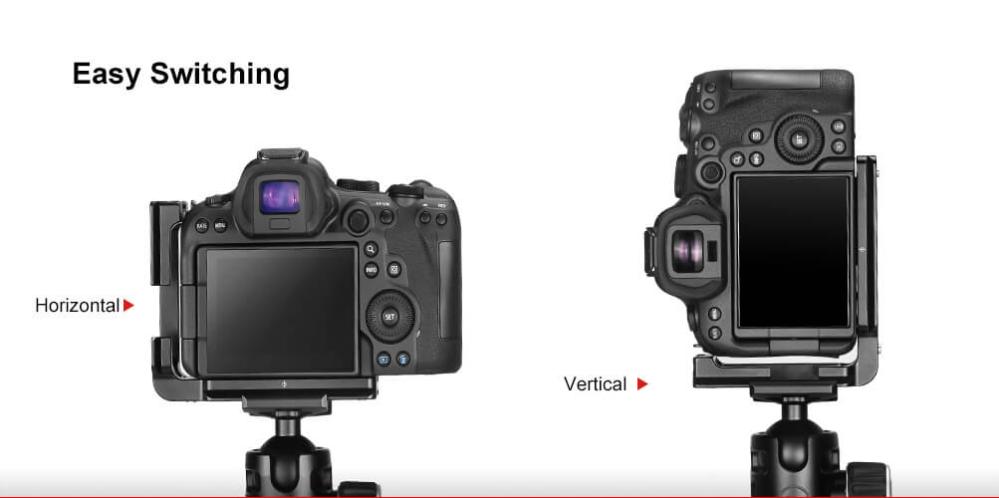 Sunwayfoto Sunwayfoto l-bracket for Canon EOS R6 mark II