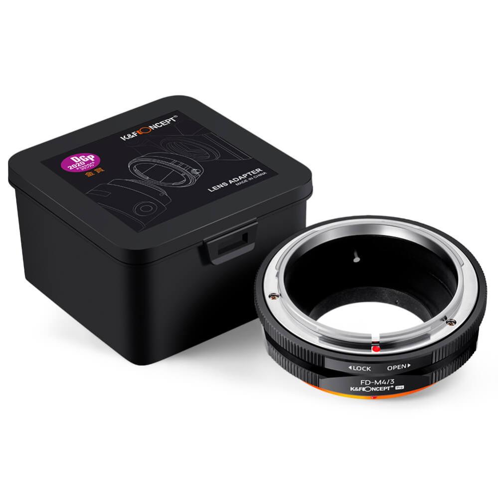 K&F Concept K&F Objektivadapter till Canon FD objektiv for Micro 4/3 kamerahus