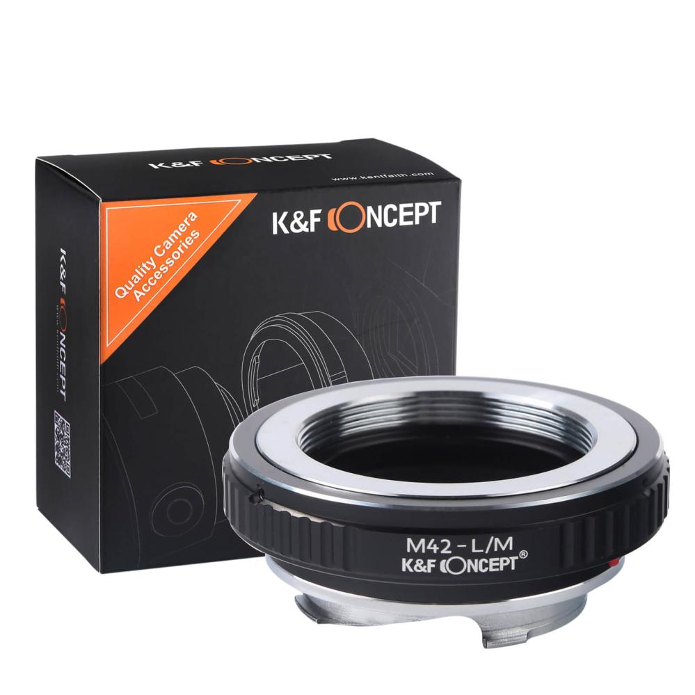 K&F Concept K&F Objektivadapter till M42 objektiv for Leica M kamerahus