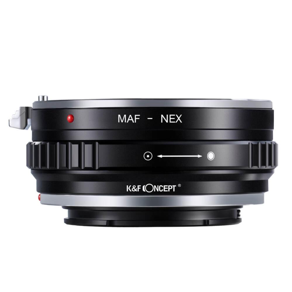 K&F Concept K&F Objektivadapter till Minolta AF objektiv for Sony E kamerahus