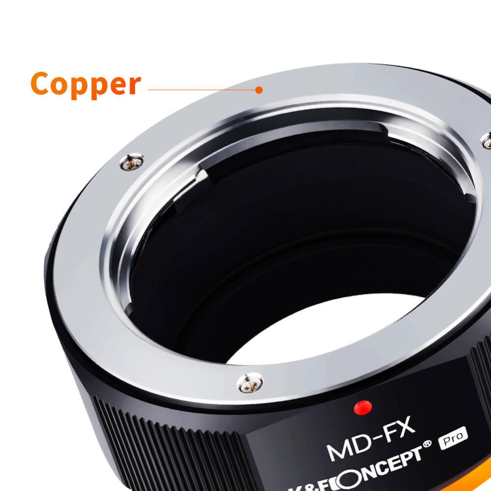 K&F Concept K&F Objektivadapter for Minolta MC MD objektiv for Fujifilm X kamerahus
