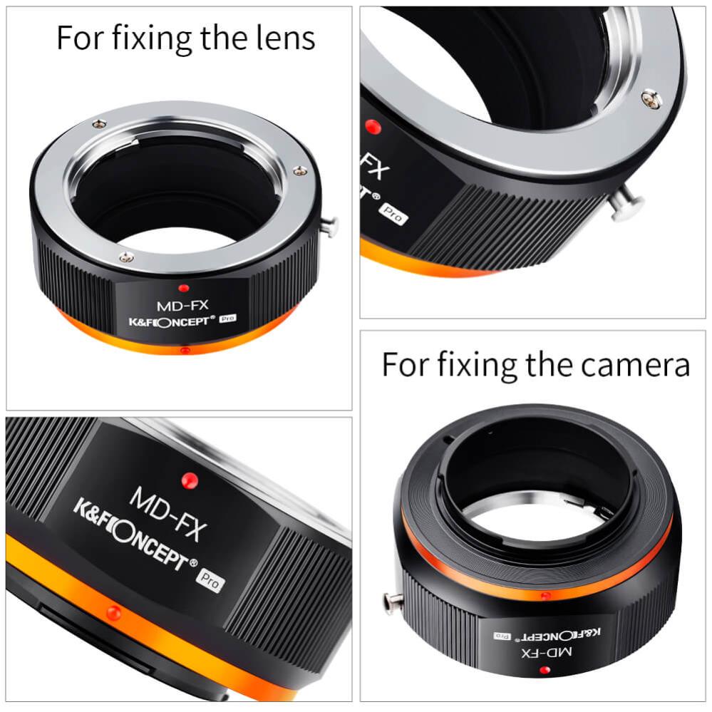 K&F Concept K&F Objektivadapter for Minolta MC MD objektiv for Fujifilm X kamerahus