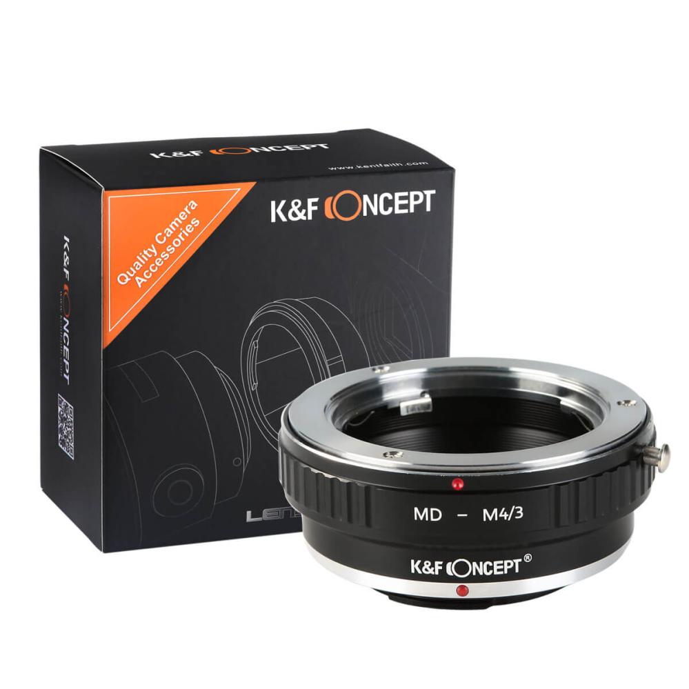 K&F Concept K&F Concept Objektivadapter till Minolta MC MD objektiv for Micro 4/3 kamerahus