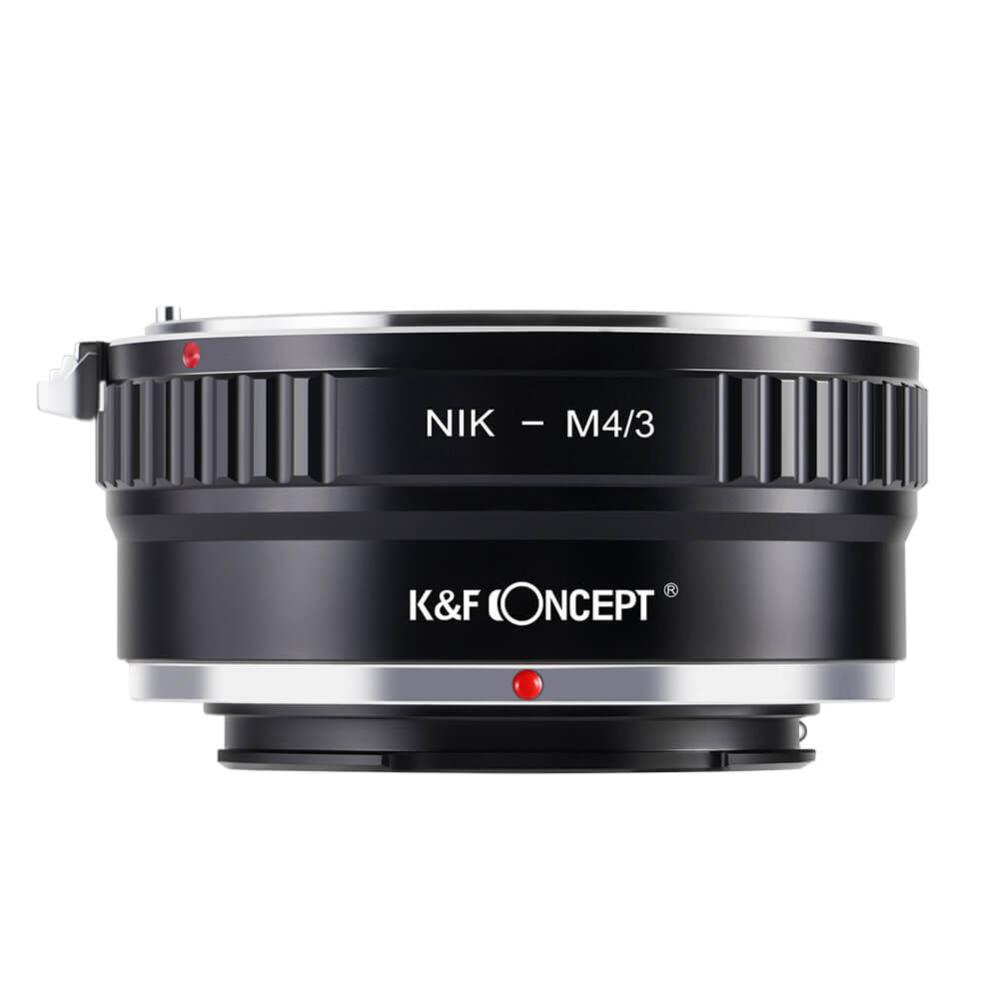 K&F Concept K&F Concept Objektivadapter till Nikon F objektiv for Micro 4/3 kamerahus
