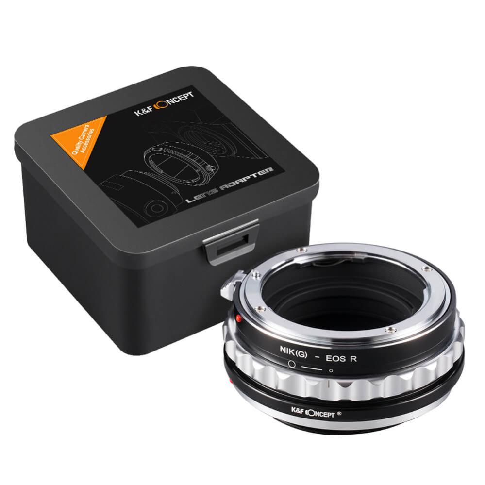 K&F Concept K&F Concept Objektivadapter for Nikon G objektiv for Canon EOS R kamerahus