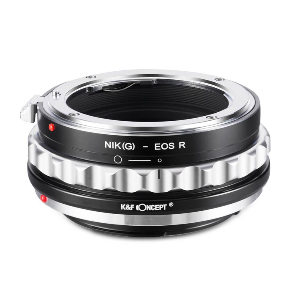 K&F Concept K&F Concept Objektivadapter for Nikon G objektiv for Canon EOS R kamerahus