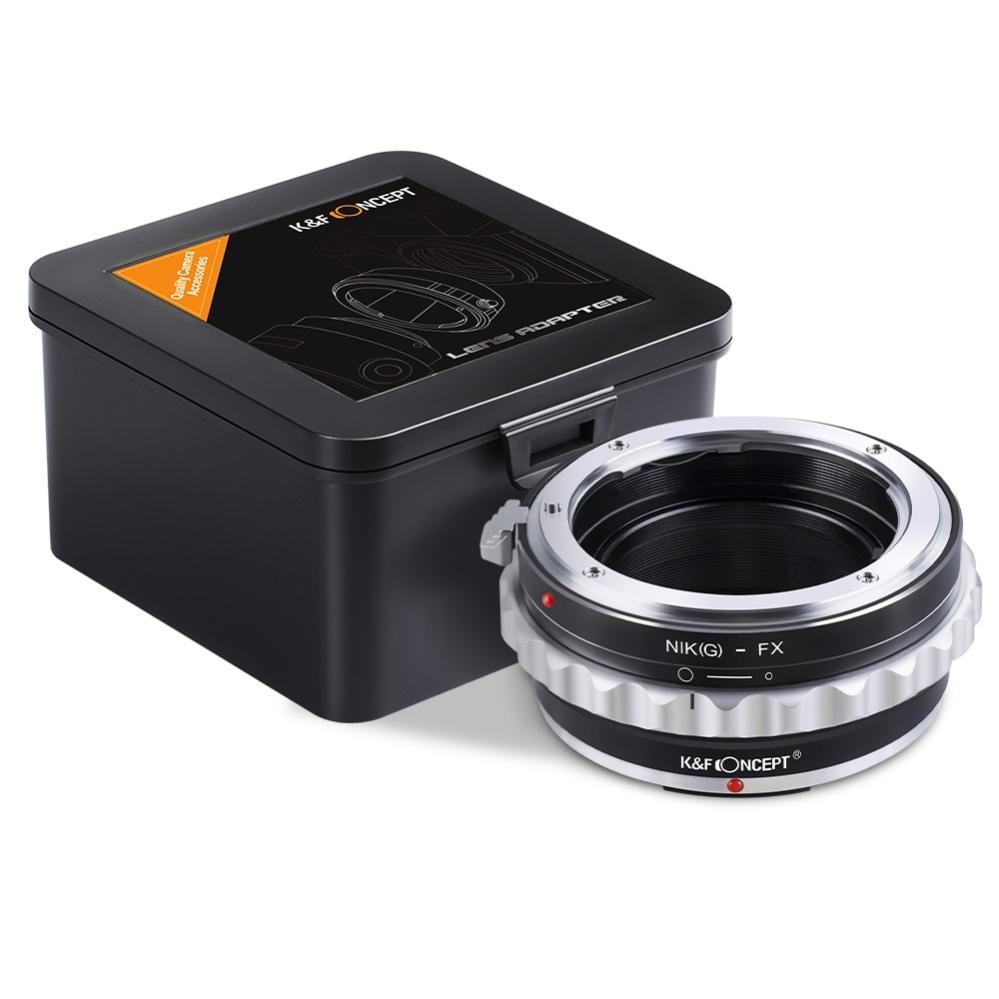 K&F Concept K&F Concept Objektivadapter for Nikon G objektiv for Fujifilm X kamerahus
