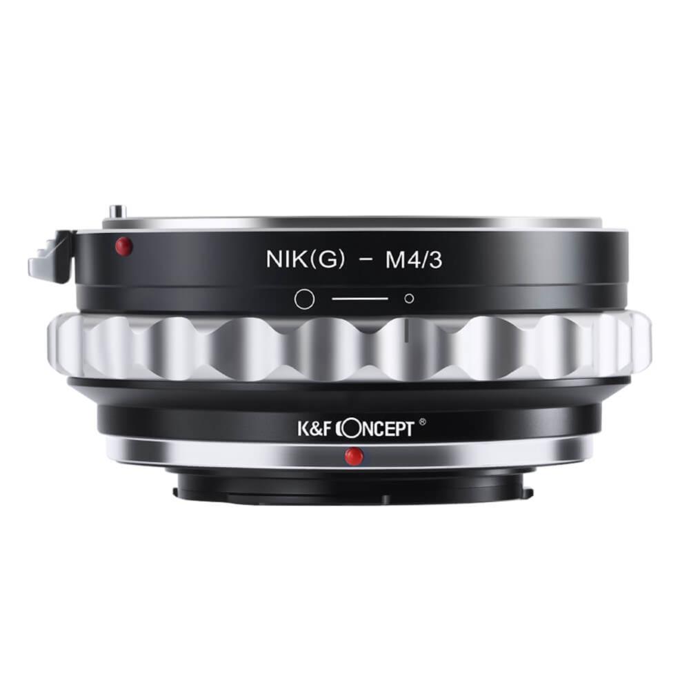 K&F Concept K&F Concept Objektivadapter till Nikon G/F objektiv for Micro 4/3 kamerahus