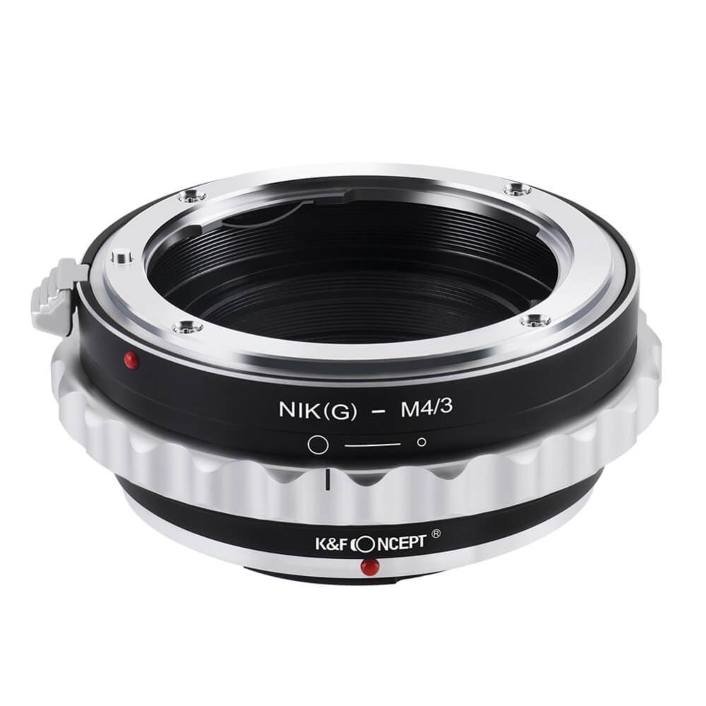 K&F Concept K&F Concept Objektivadapter till Nikon G/F objektiv for Micro 4/3 kamerahus