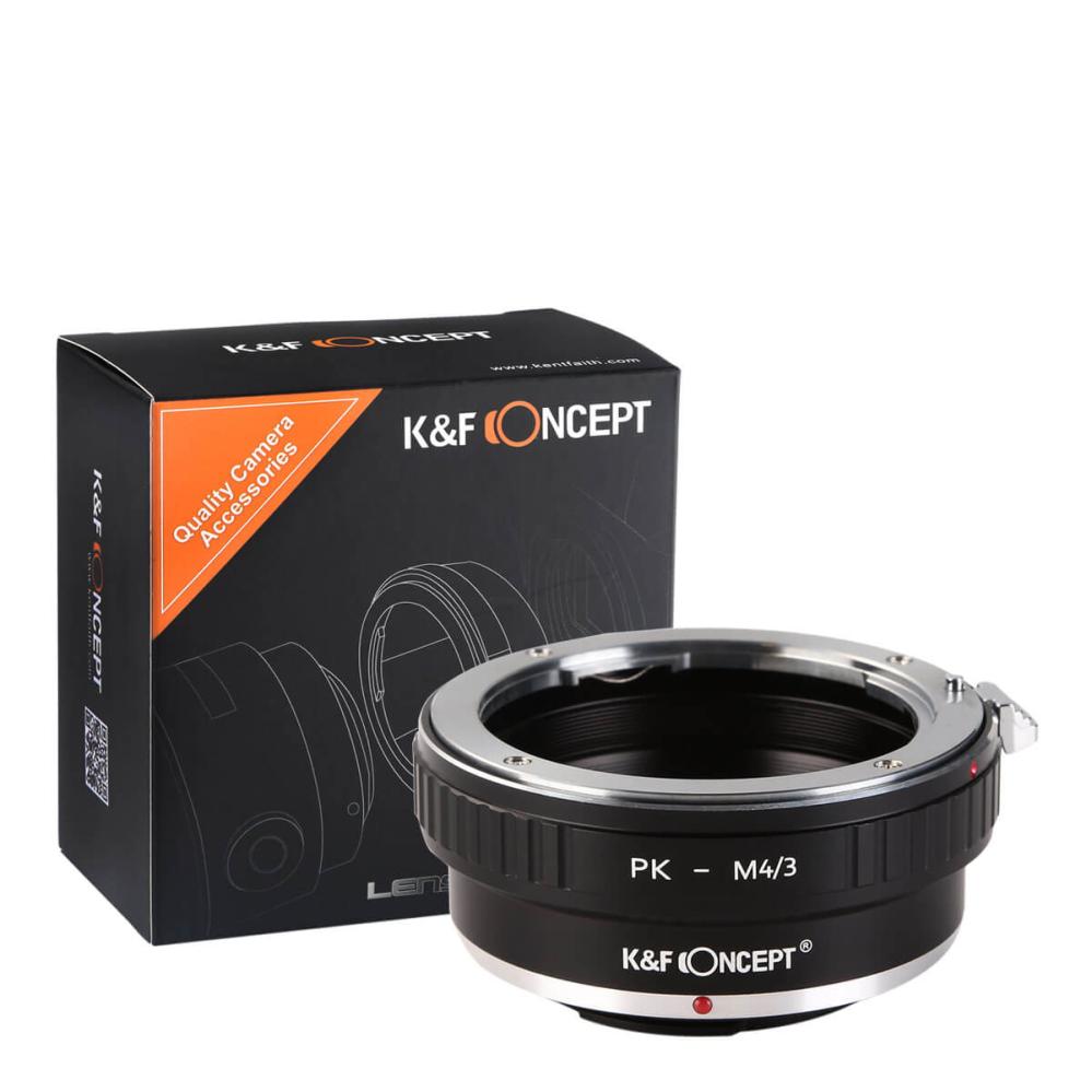 K&F Concept K&F Objektivadapter till Pentax K objektiv for Micro 4/3 kamerahus