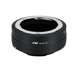 Kiwifotos Kiwifotos Objektivadapter for Olympus OM for Canon R kamerahus