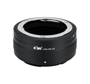 Kiwifotos Kiwifotos Objektivadapter till Olympus OM for Nikon Z kamerahus