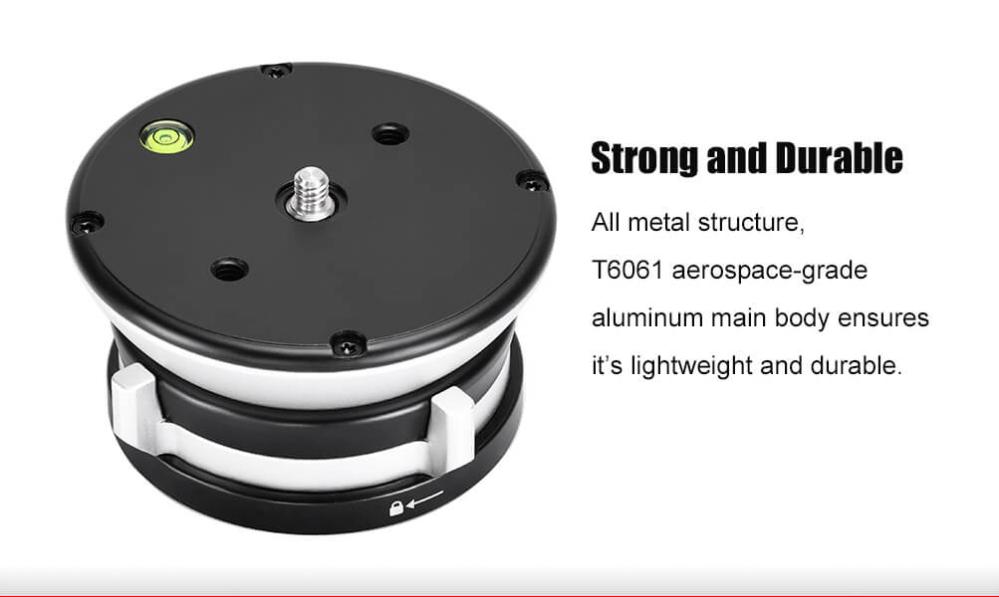 Sunwayfoto Sunwayfoto LB-90 nivelleringshode 15 grader 25kg