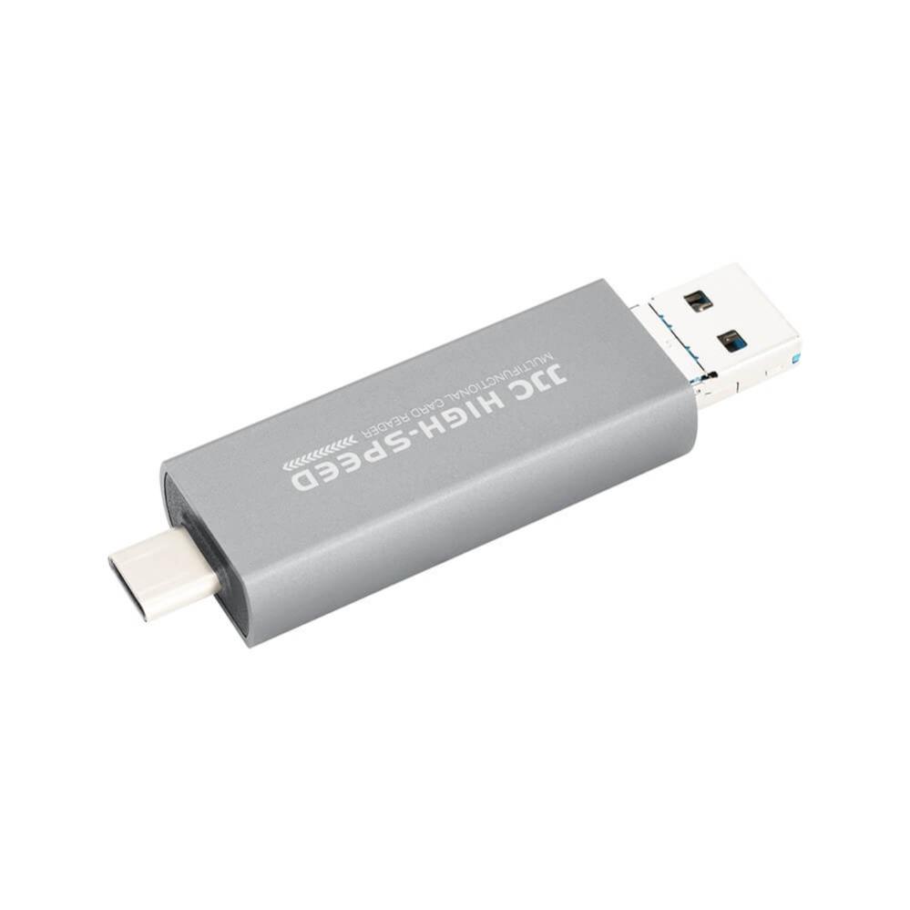 JJC JJC CR-ULC1 Tri-Port Kortleser for iOS og Android