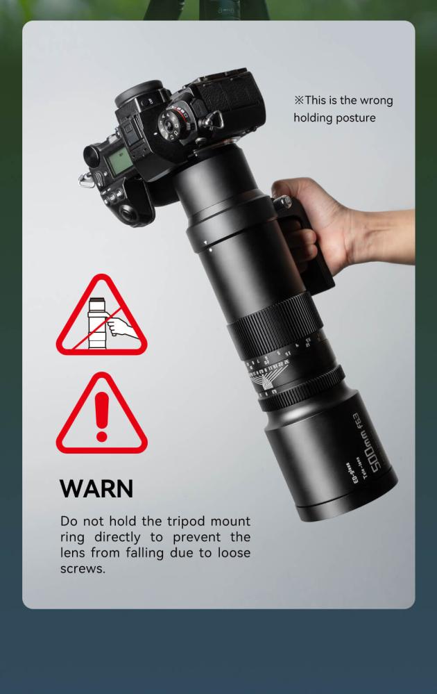 TTArtisan TTArtisan 500mm f/6.3 Fullformat objektiv for Canon EOS DSLR