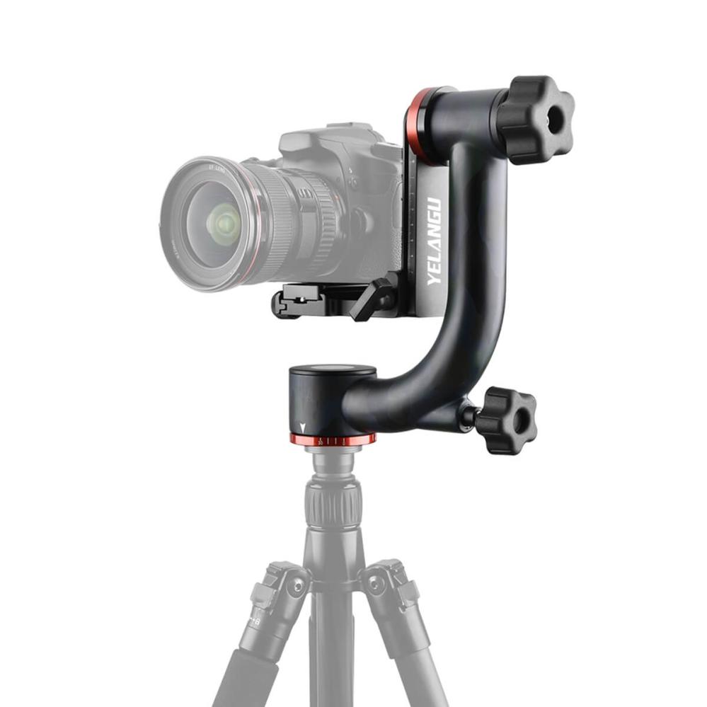 YELANGU Yelangu A203 Robust gimbal av karbonfiber for tyngre kameraer og objektiv 25kg