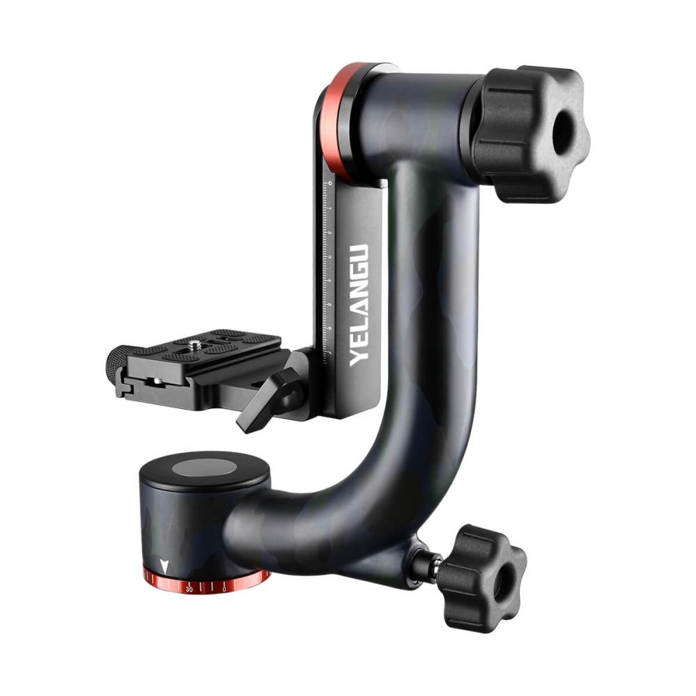 YELANGU Yelangu A203 Robust gimbal av karbonfiber for tyngre kameraer og objektiv 25kg
