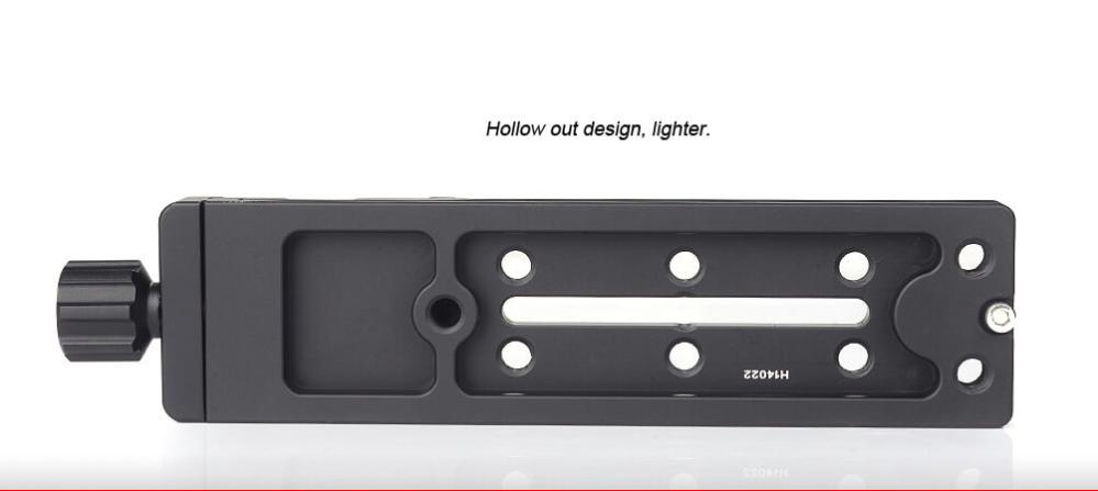Sunwayfoto Sunwayfoto 140mm Nodalskinne med dovetail-spor