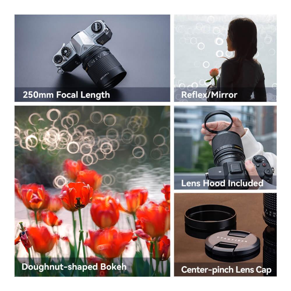 TTArtisan TTartisan 250mm f/5.6 Spegelobjektiv for M42-fattning