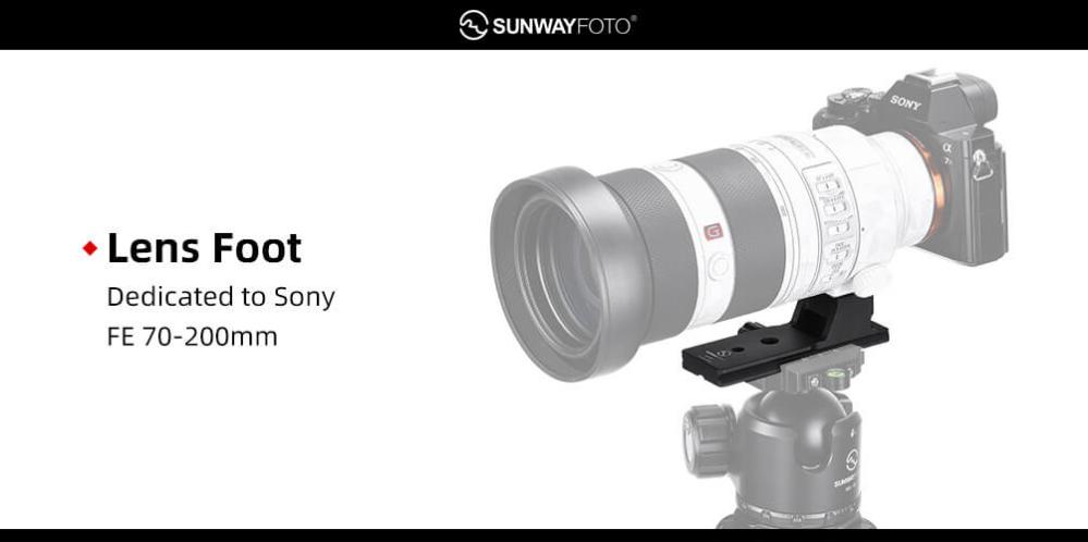 Sunwayfoto Sunwayfoto LF-S1 Stativfäste för Sony FE 70-200mm