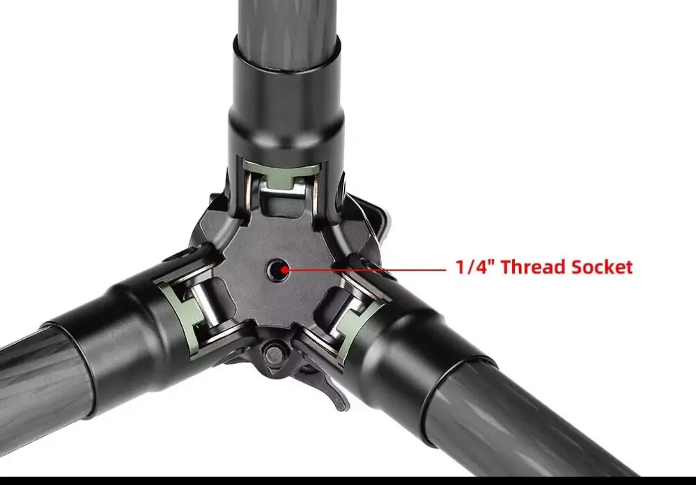 Sunwayfoto Sunwayfoto T2830CS karbonfiberstativ 144cm for tung utstyr foto/jakt 20 kg