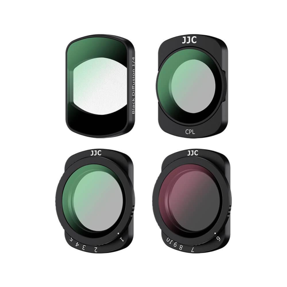JJC JJC Filtersett NDV2-32 NDV64-1000 CPL Black Mist for DJI Osmo Pocket 3