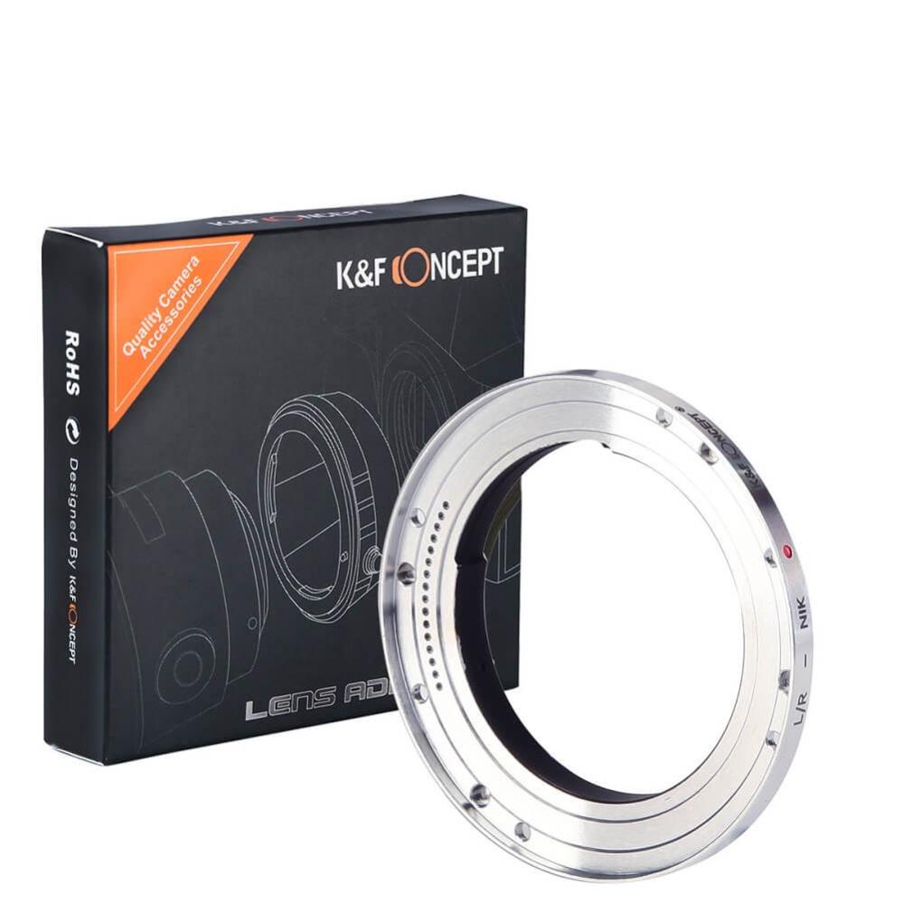 K&F Concept K&F Concept Objektivadapter till Leica R objektiv for Nikon F kamerahus
