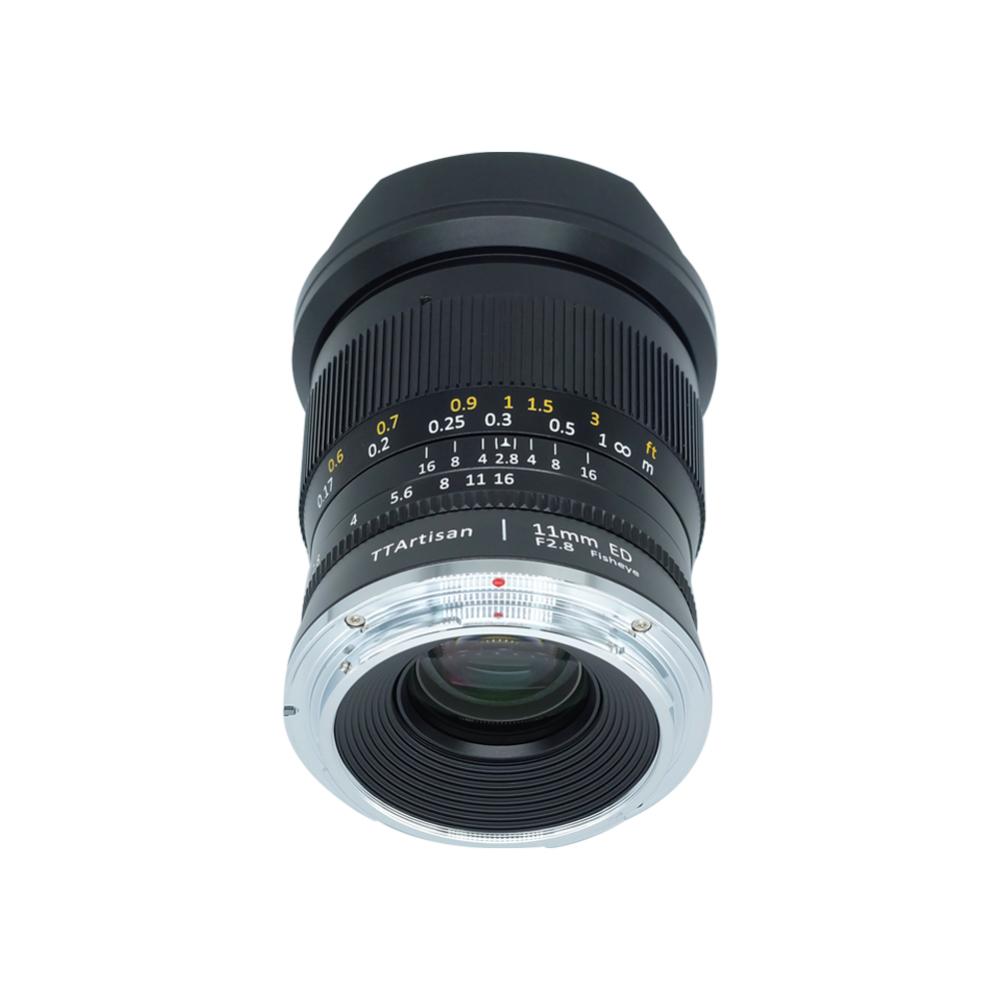 TTArtisan TTArtisan 11mm f/2.8 Fisheye-objektiv Fullformat for Canon EOS DSLR