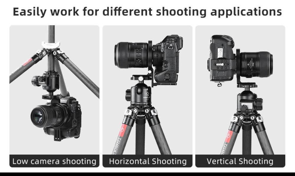 Sunwayfoto Sunwayfoto objektivkrage for Nikon Z9 Arca Swiss platta